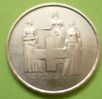 Gedenkmünze Schweiz 5.- Franken 1974 Verfassung (A)