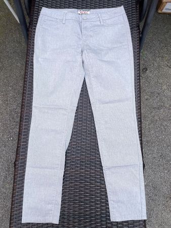 Graue SKINNY LILLY Stoffhosen Gr. 38 / 40