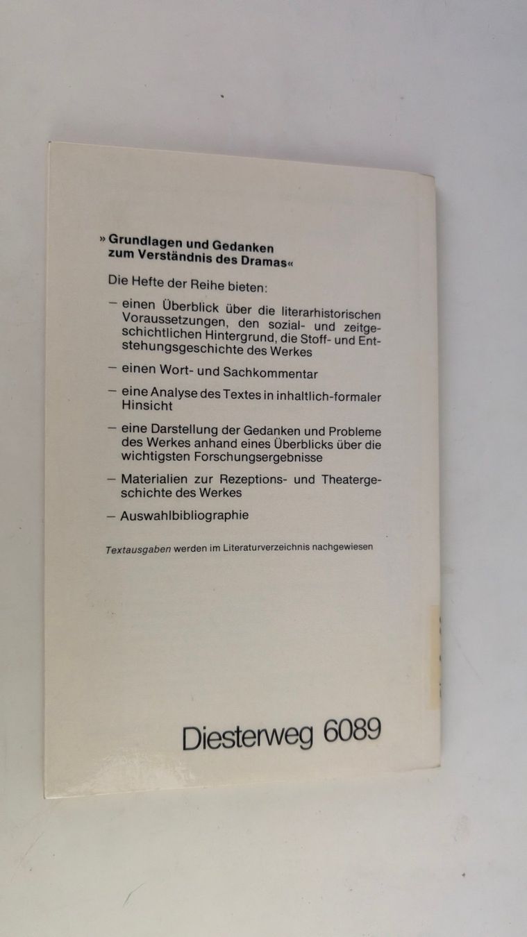 Libri: Mutter Courage – Interpretation, 1985 Dieter Thiele – Usato da Zürich venduto da 1.Simon 2