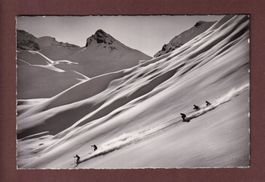 ADELBODEN - Hahnenmoos-Abfahrt - 1954