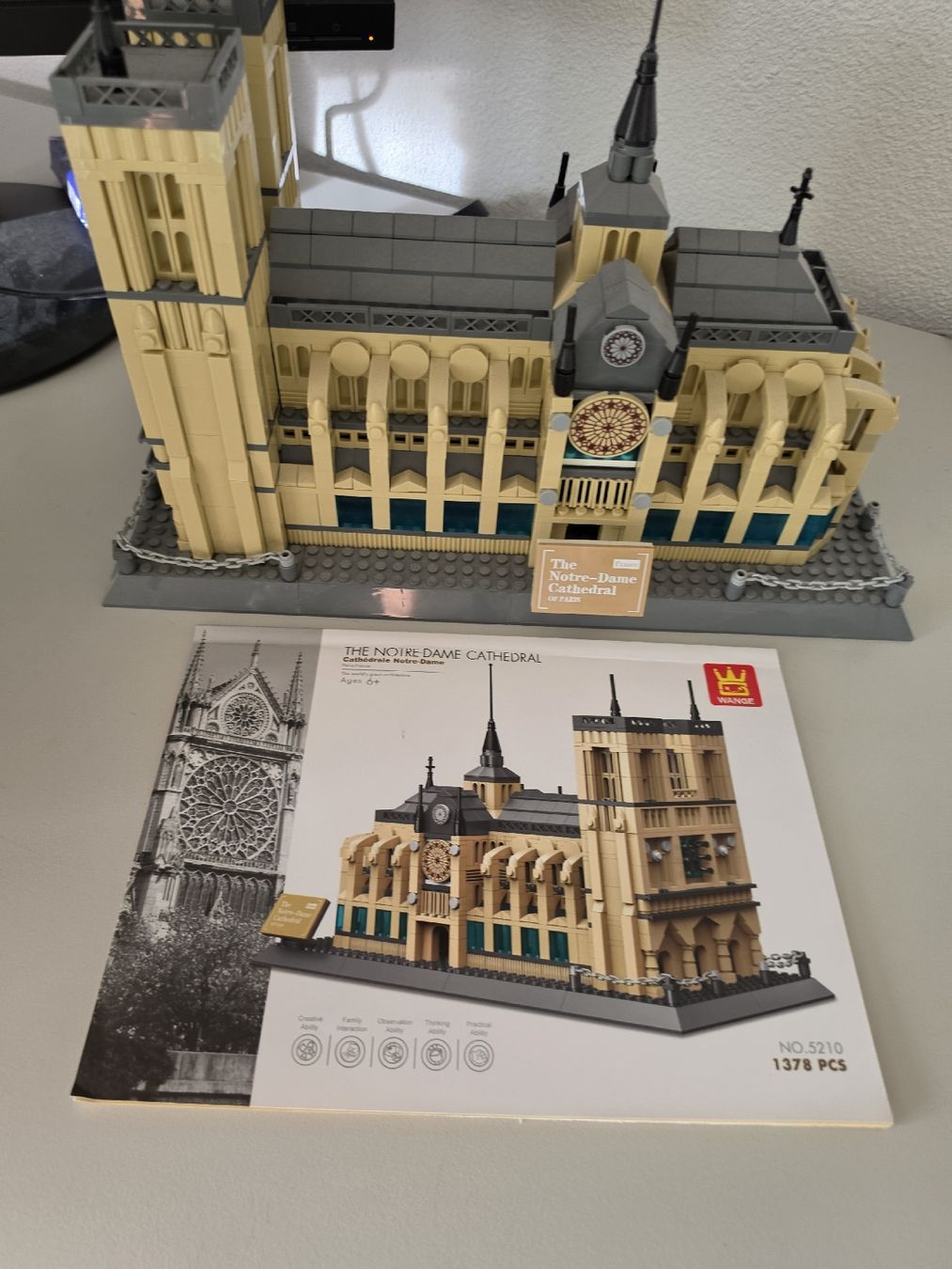 Kit di costruzioni: Bausatz von Wange Notre Dame – Usato da Fischbach LU venduto da Micra3 1