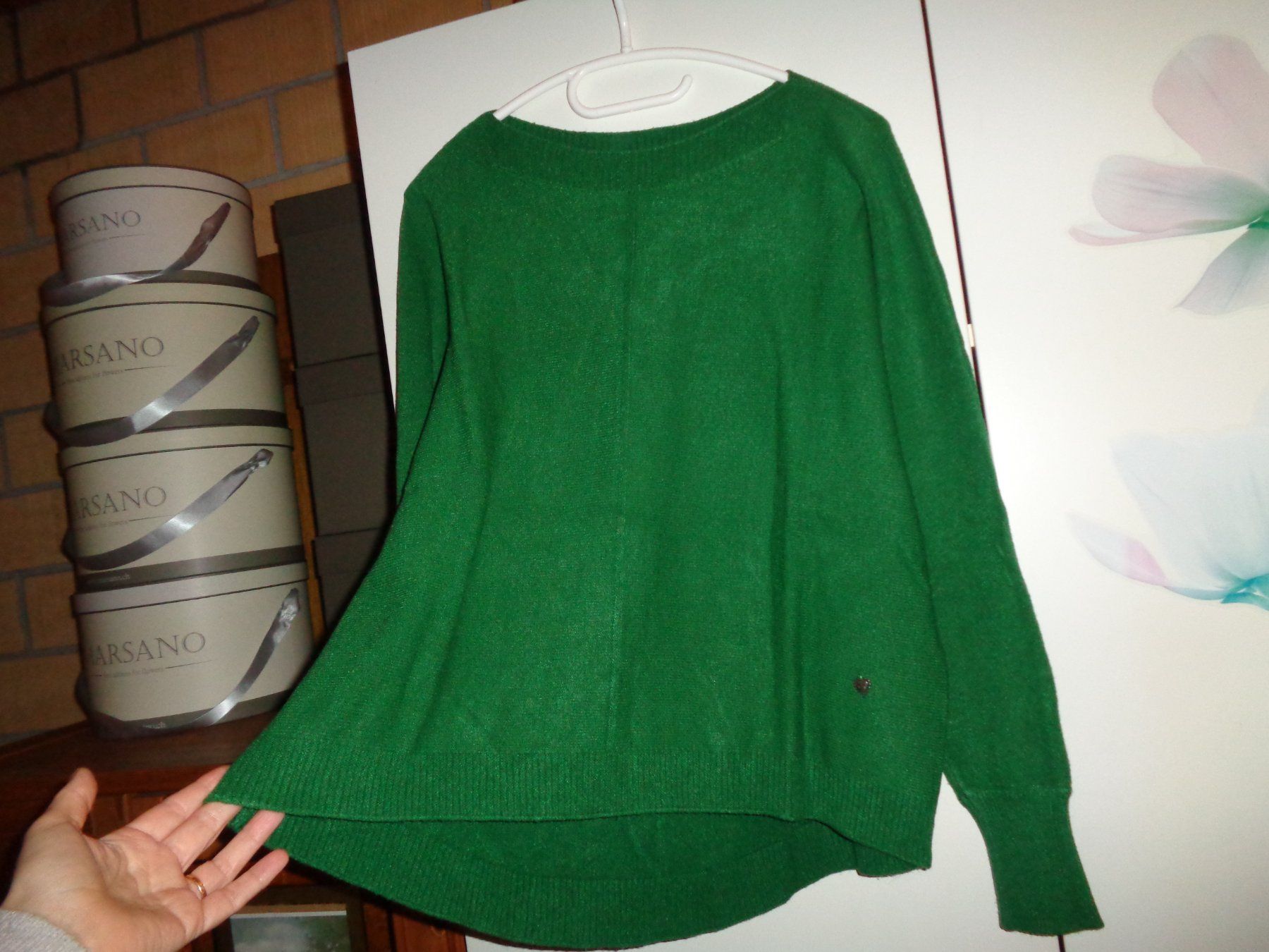 Pulls & Sweat-shirts: *** grüner modischer Pullover *** – D'occasion à Othmarsingen par Leuchtturmlady 2