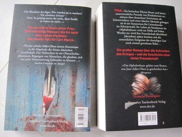 Libri: 2 Adler Olsen Taschenbücher – Usato da Niederglatt ZH venduto da Moeb-7 1