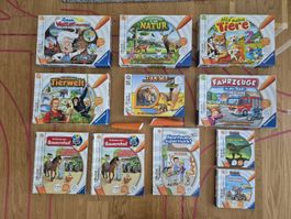 Ravensburger tiptoi Set 11 Spiele und Bücher gebraucht
