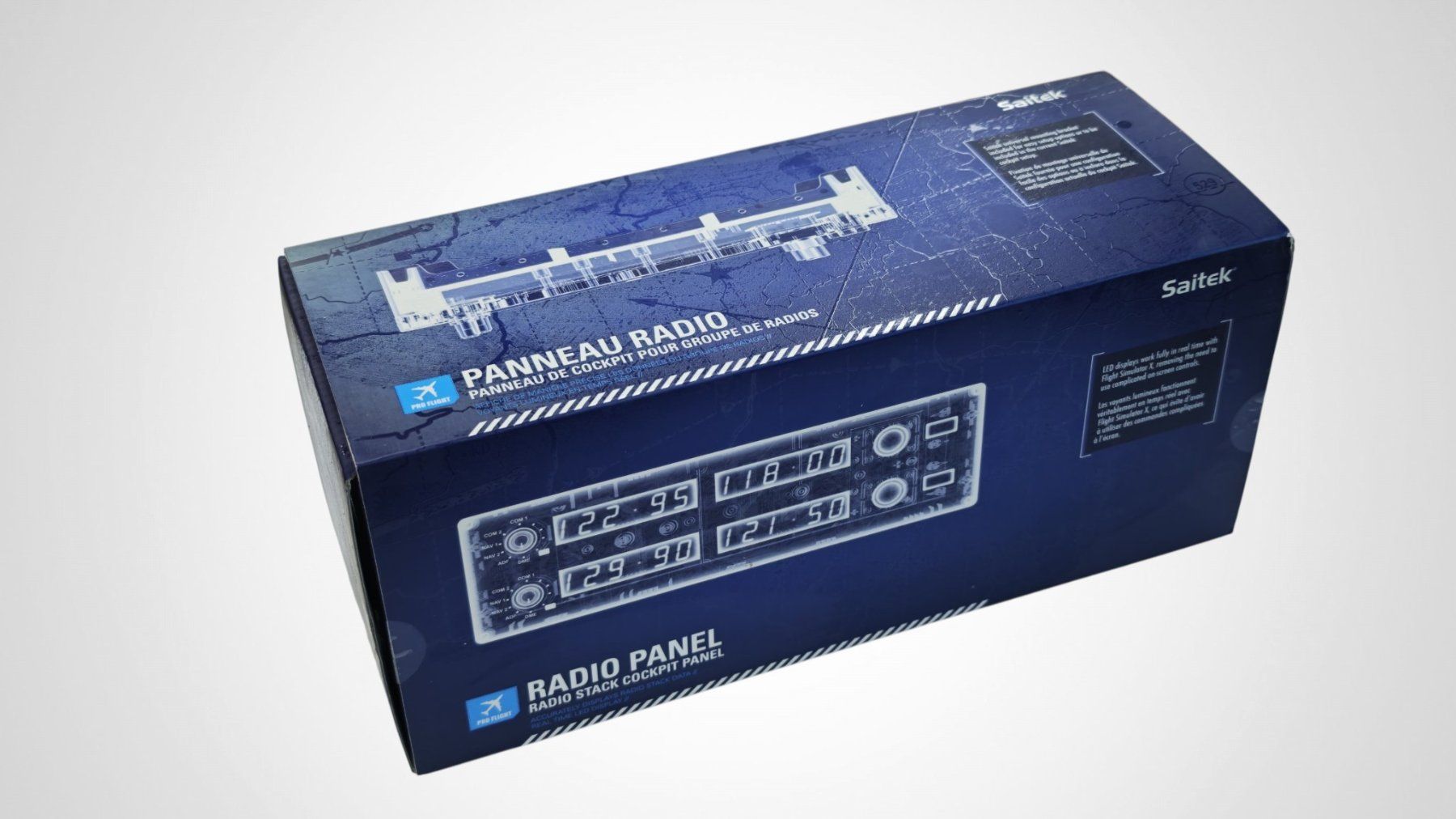 Saitek Controller: Saitek Pro Flight Radio Panel mit Originalverpackung – Usato da Grandcour venduto da Drscubi 2