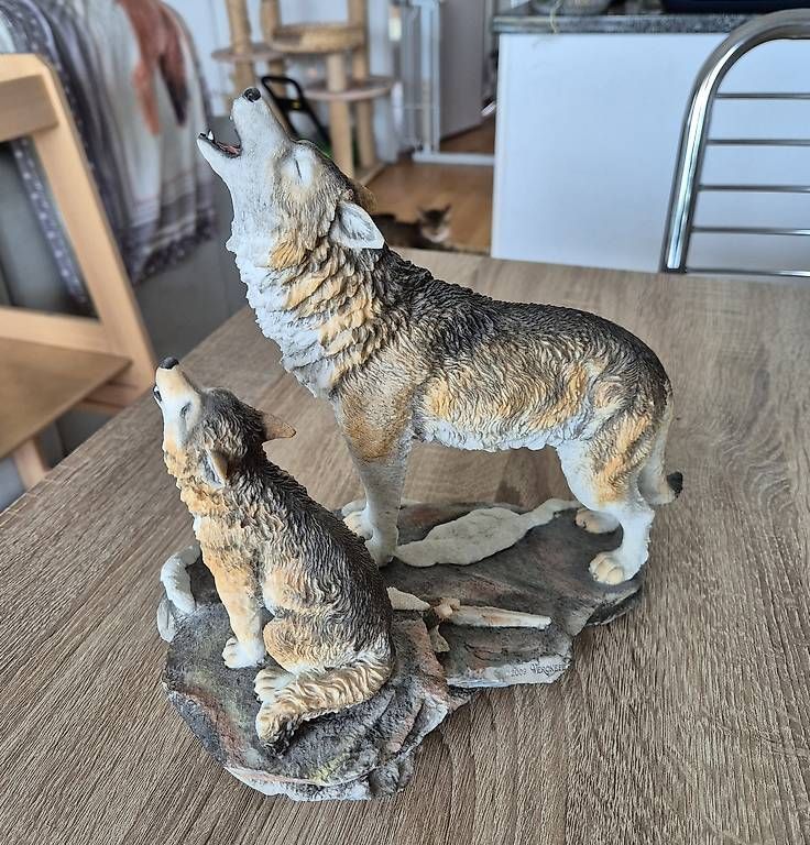 Figurines: Wölfe Dekofigur zu verkaufen – D'occasion à Studen Be par AnEu 1