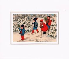 AK-Frohe Weihnachten, Litho