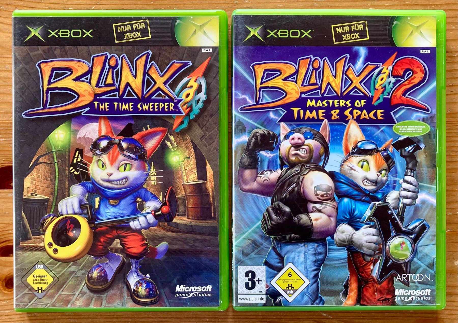 Microsoft Giochi: Blinx & Blinx 2 (Bundle) - Xbox – Usato da Zürich venduto da Djmotionch