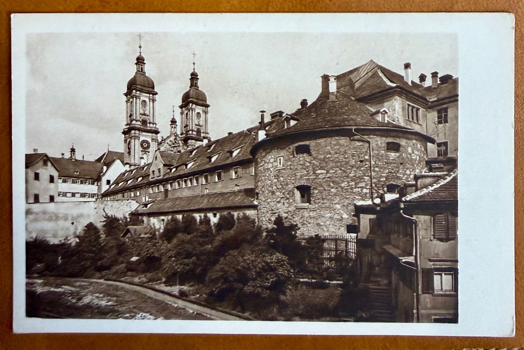 Ansichtskarten: St. Gallen - Kloster u. Stiftskirche - AK – Gebraucht aus Lutry von Ediego