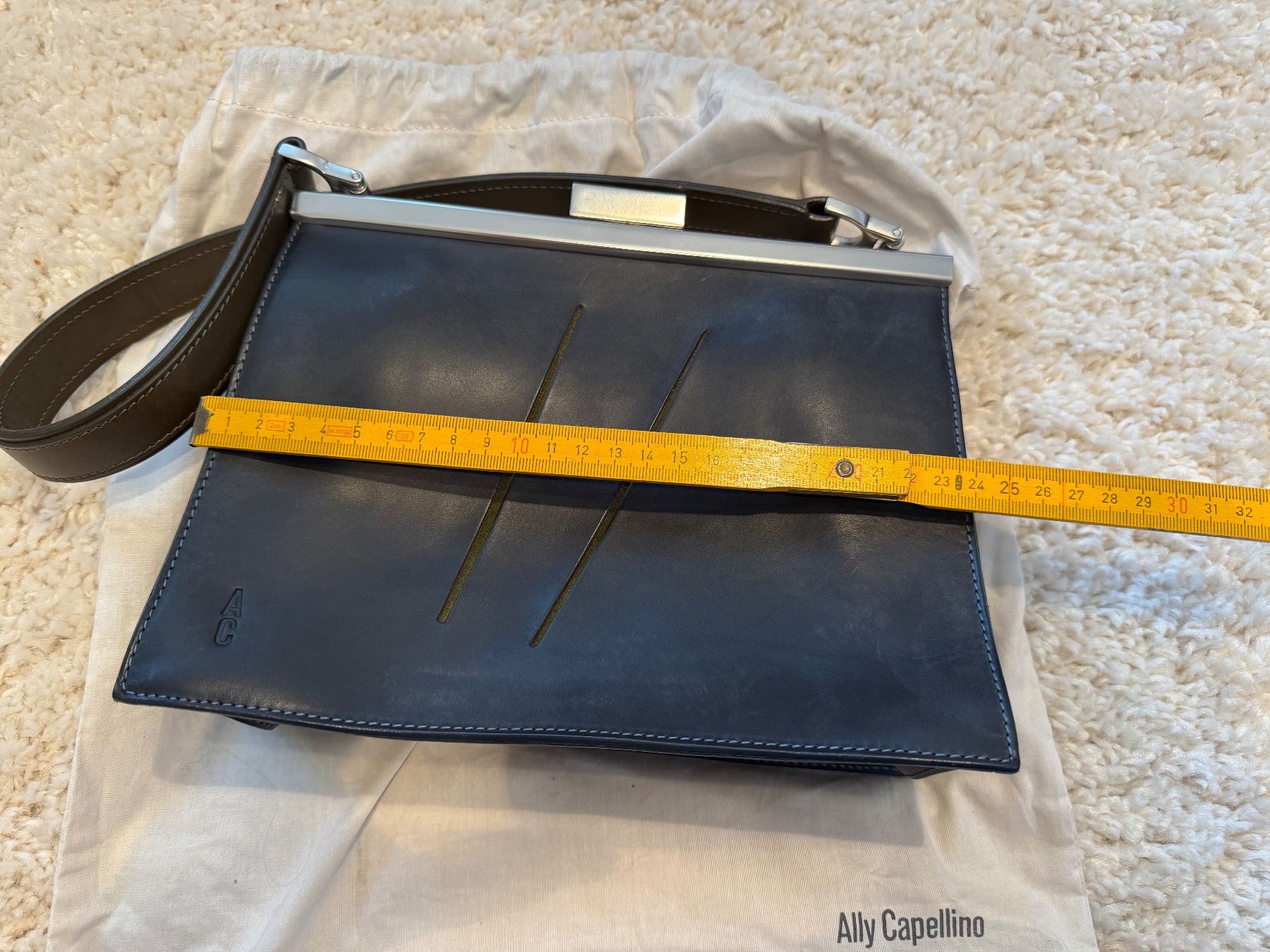 Borse: Ally Capellino Leather Handbag – Usato da Fribourg venduto da mariedw 6