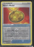 Pokémon Karte EN Vivid Voltage Hero's Medal 152/185