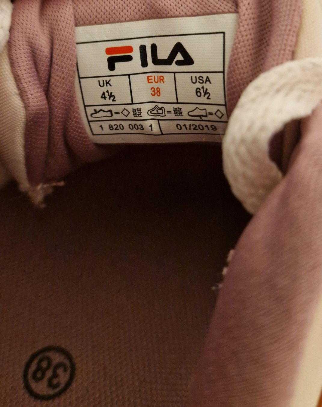 Fila Damenschuhe: Fila Sneaker,  Gr. 38 – Neu (gemäss Beschreibung) aus Menziken von chs_xd76 5