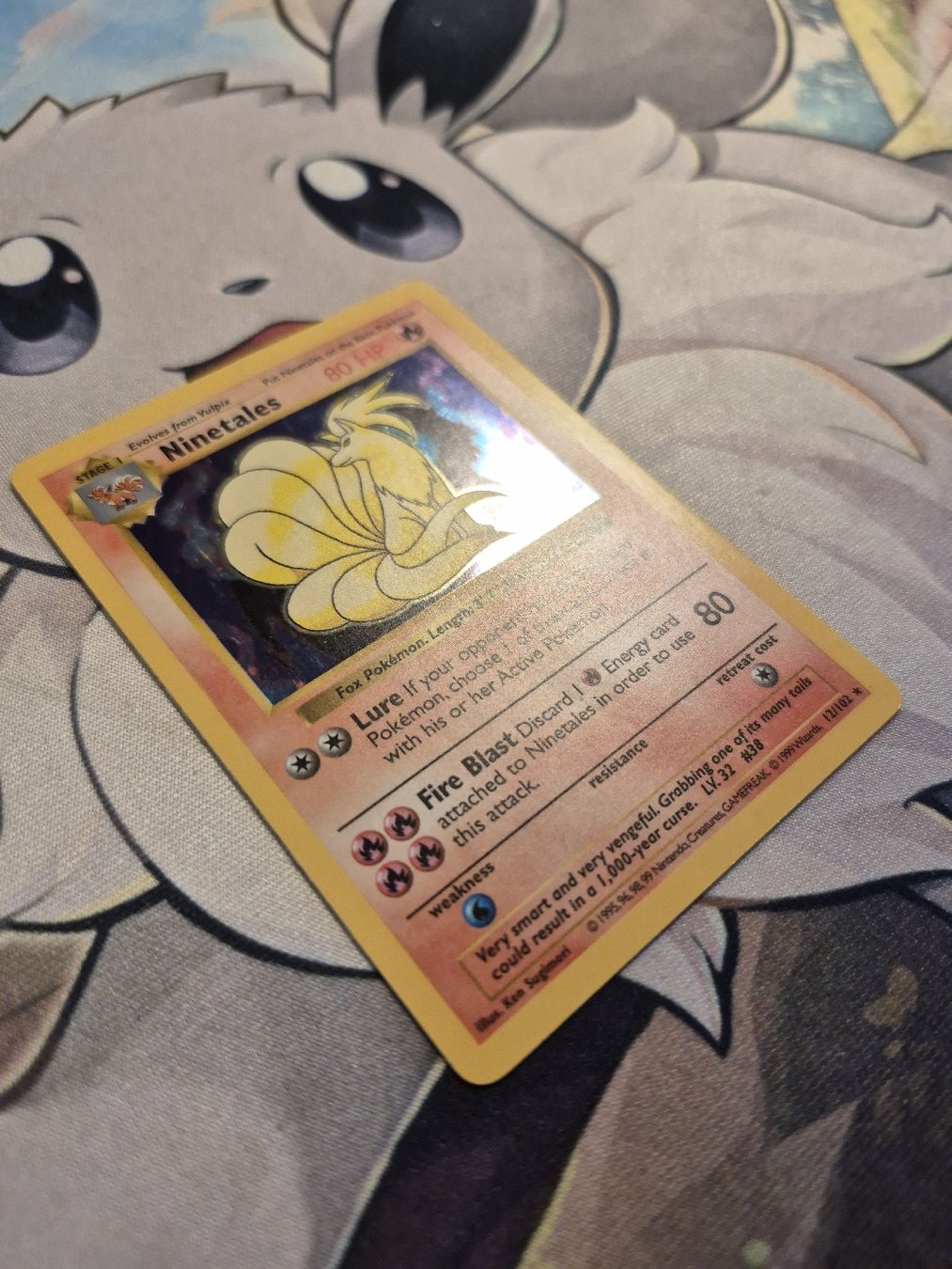Pokémon Sammelbilder & Trading cards: Ninetales Shadowless 12/102 holo  – Gebraucht aus Echallens von Nathan138 2