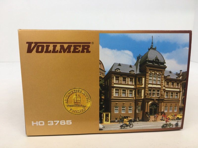 Vollmer Modellini di ferrovie: Vollmer H0 Bausatz 3765 Postamt – Nuovo e nell'imballaggio originale da Büsserach venduto da ModellbahnDepot 2