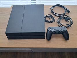 Sony PS4 Konsole 500GB inkl. Controller & allen Kabeln