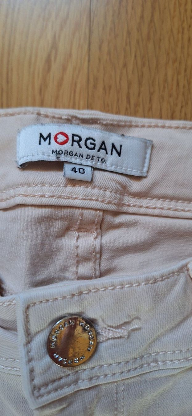 Morgan Jeans: Morgan, jeans (nude) – Nuovo e nell'imballaggio originale da Lussery-Villars venduto da pousinete02 4