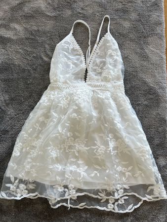 Weisses Sommerkleid