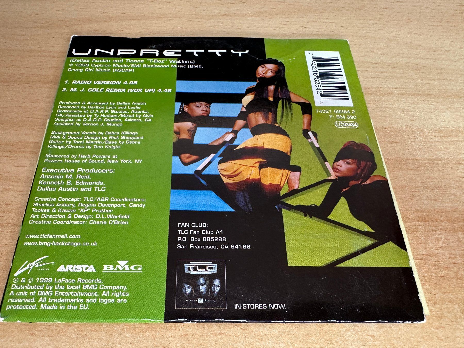 CD: TLC – Unpretty - Single CD – Usato da Rikon im Tösstal venduto da Alpenmutz 1