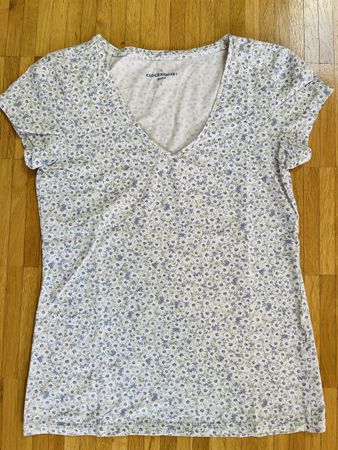 Blumiges Shirt Grösse S