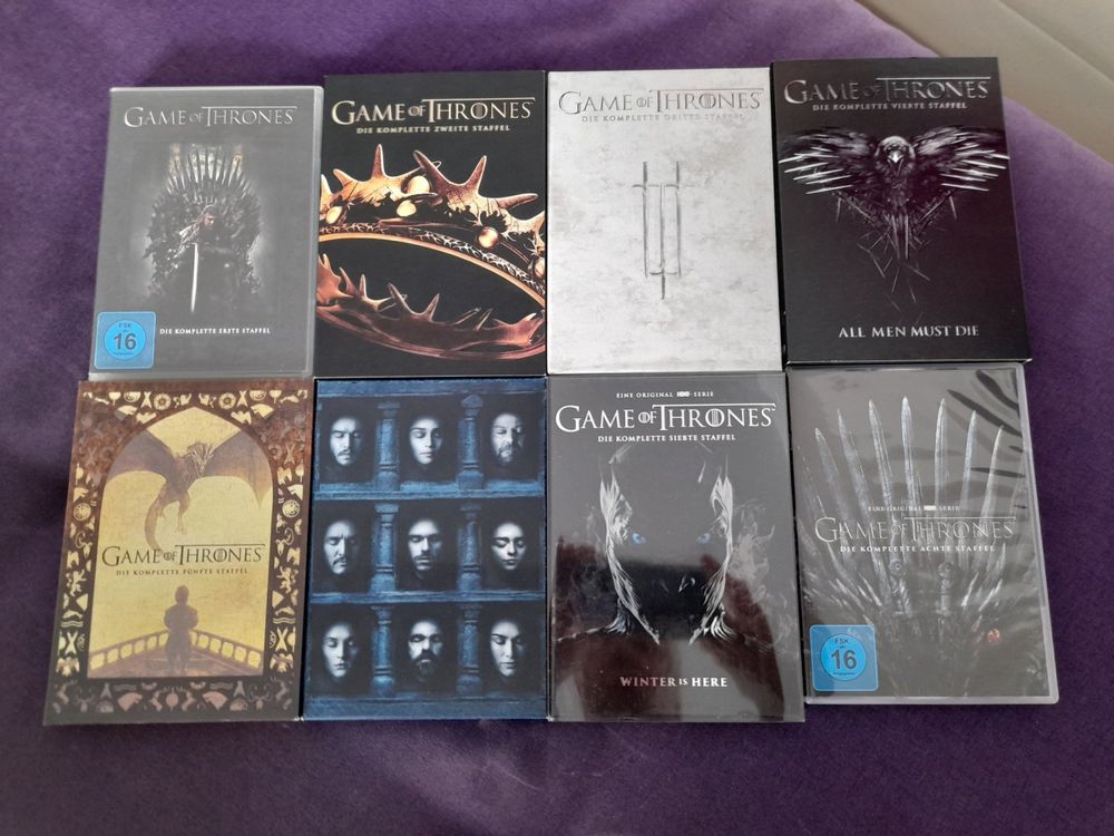 GAME OF THRONES 1 8 STAFFEL Kaufen auf Ricardo