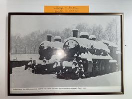 Modelleisenbahn Bilder Konvolut 10 x Alu Rahmen
