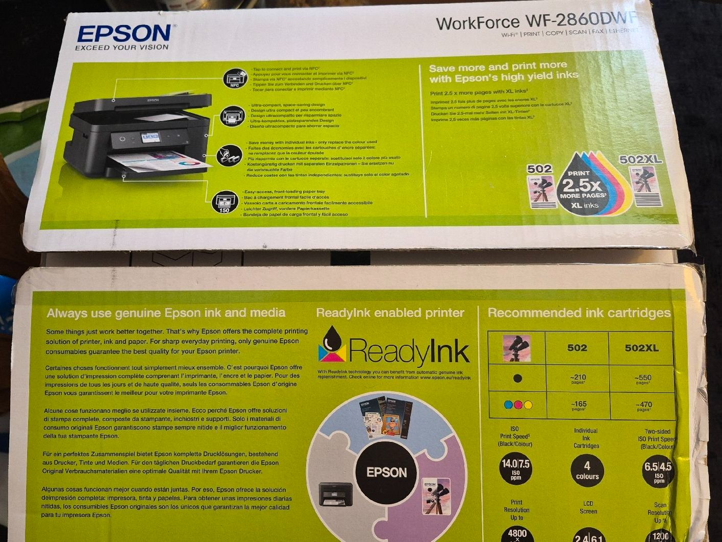 Epson Drucker: Drucker Espen WF-2860 – Defekt aus Wila von myquaso 9