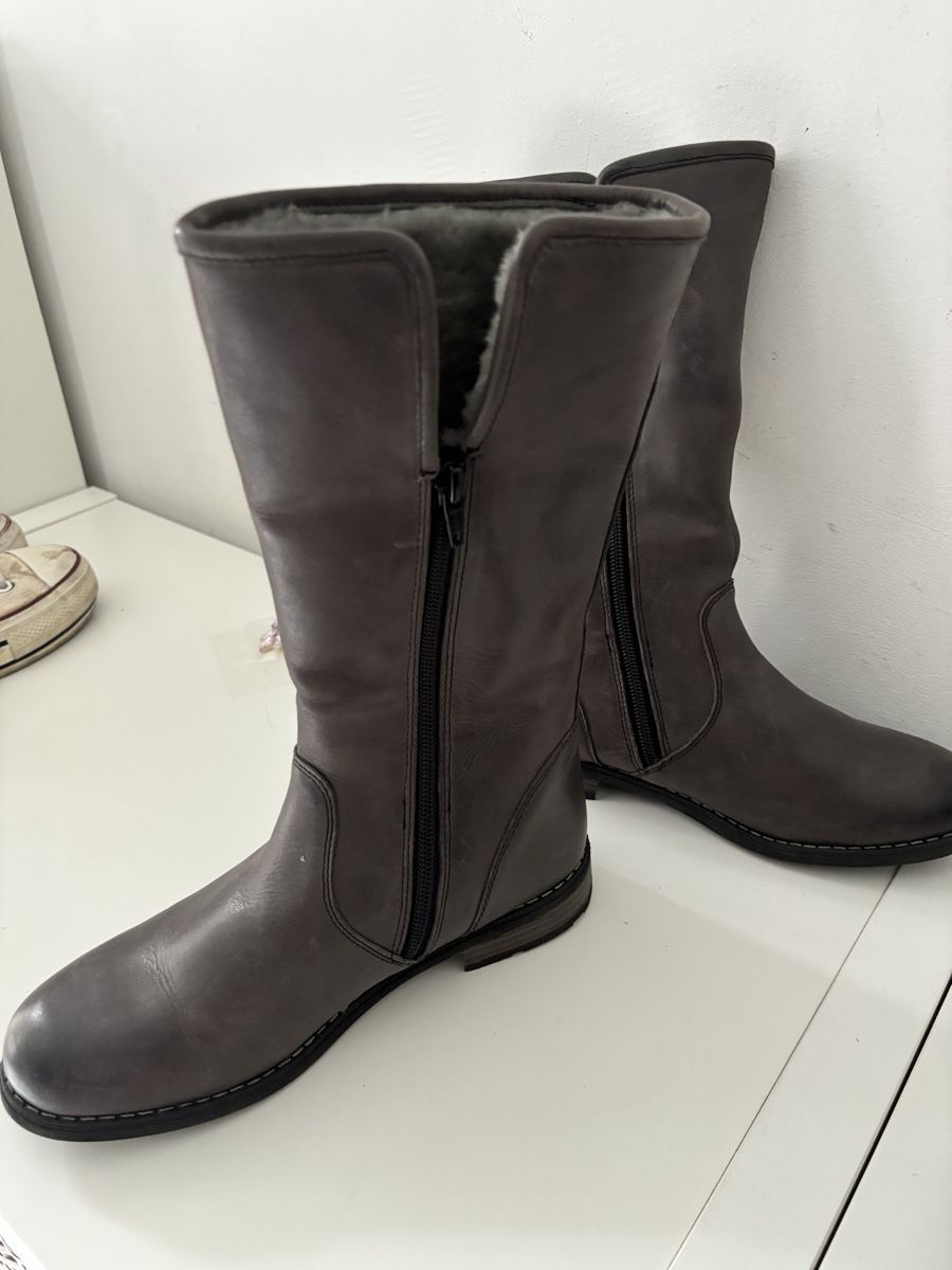 Scarpe per ragazze: Winterstiefel grau – Nuovo e nell'imballaggio originale da Sulzbach venduto da dfrey25 3