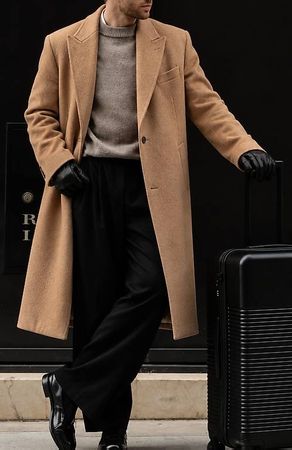 Suitsupply Mantel  100 % Baby Camel  Gr. 50