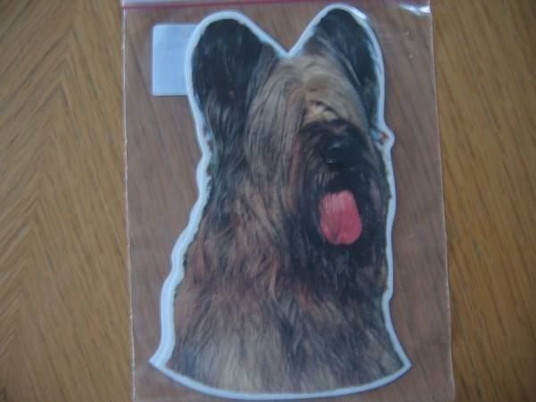 Sticker: Briard blond Kopf Kleber – Nuovo (secondo la descrizione) da Schübelbach venduto da Bemafaja 1