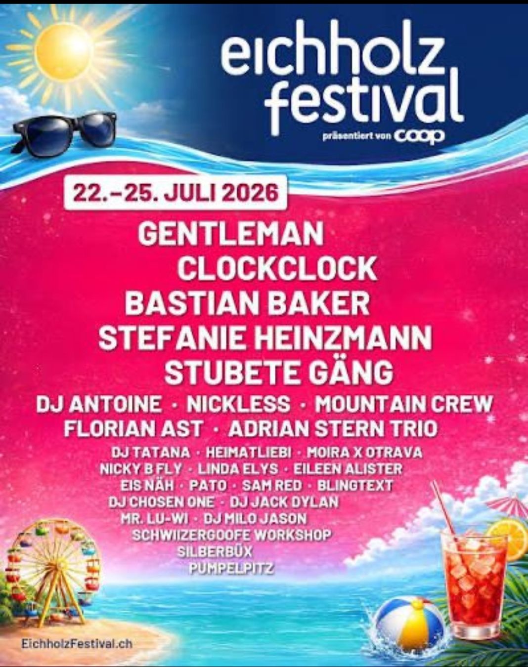 Biglietti: 2 mal 2-Tagespass Eichholz Festival – Nuovo e nell'imballaggio originale da Bern venduto da sch_gw5f