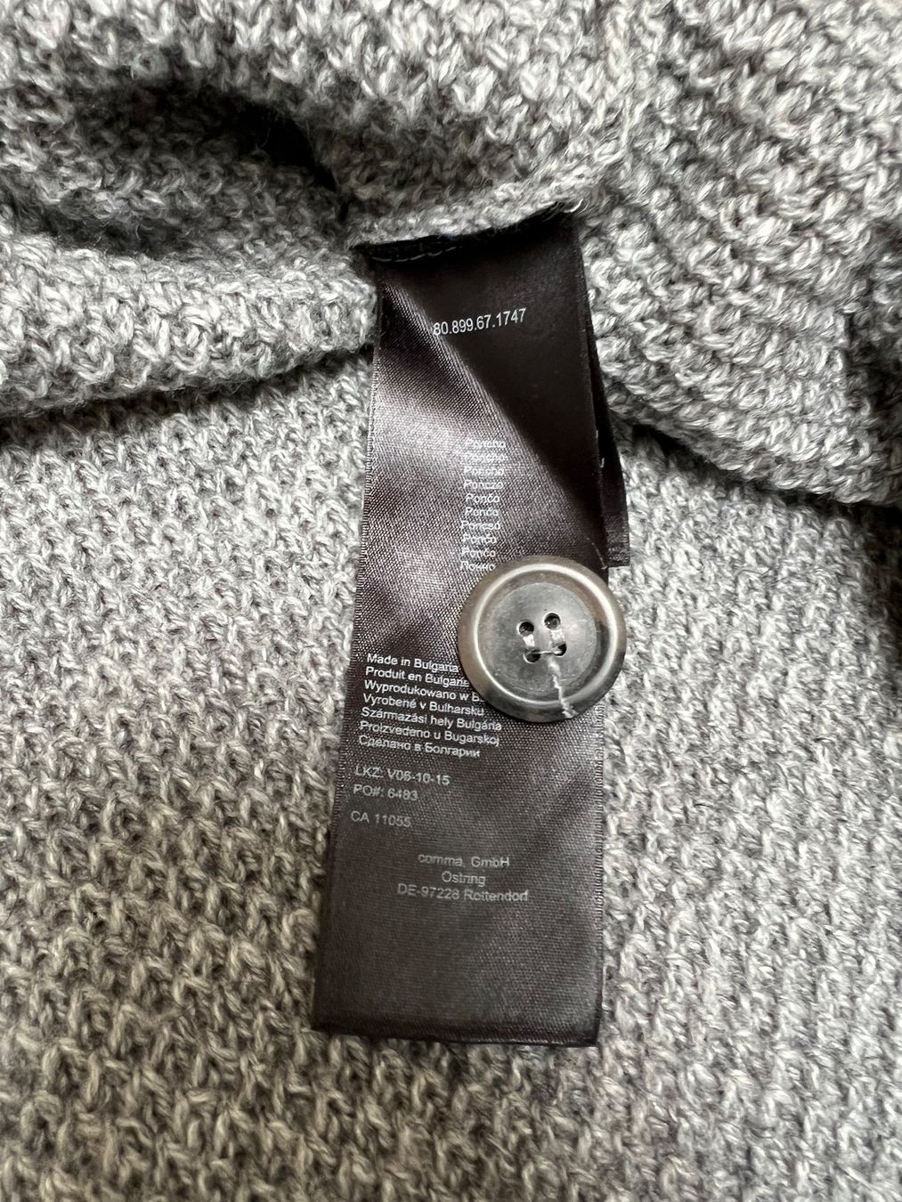 Comma Maglioni & Felpe: Poncho,  Comma, Grösse S – Usato da Bachenbülach venduto da Floydp 5