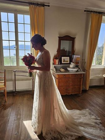BOHO Brautkleid: Zeitlose Leichtigkeit in Spitze