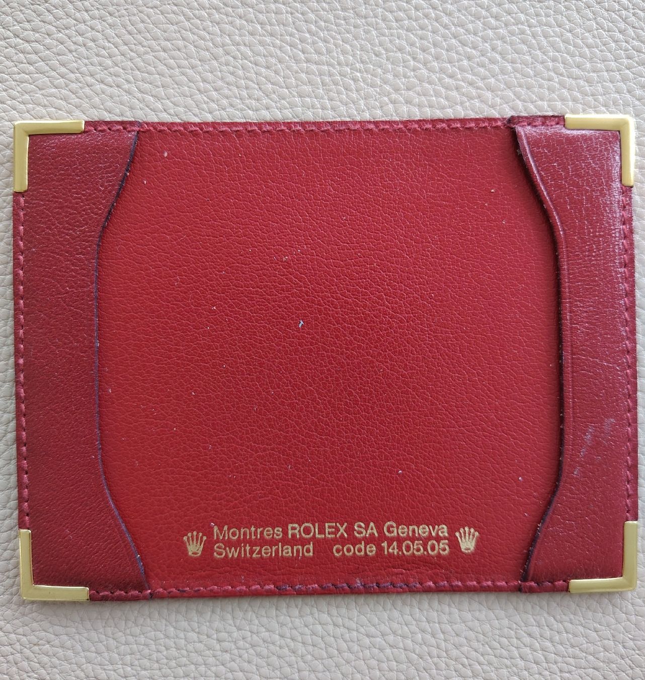 Altro in  Abbigliamento & Accessori: Rolex Notizzettel Etui Original – Nuovo (secondo la descrizione) da Zuzwil SG venduto da Daytona57 1