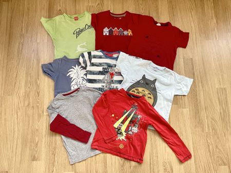 Set | T-Shirts | Langarmshirts | Grösse 104
