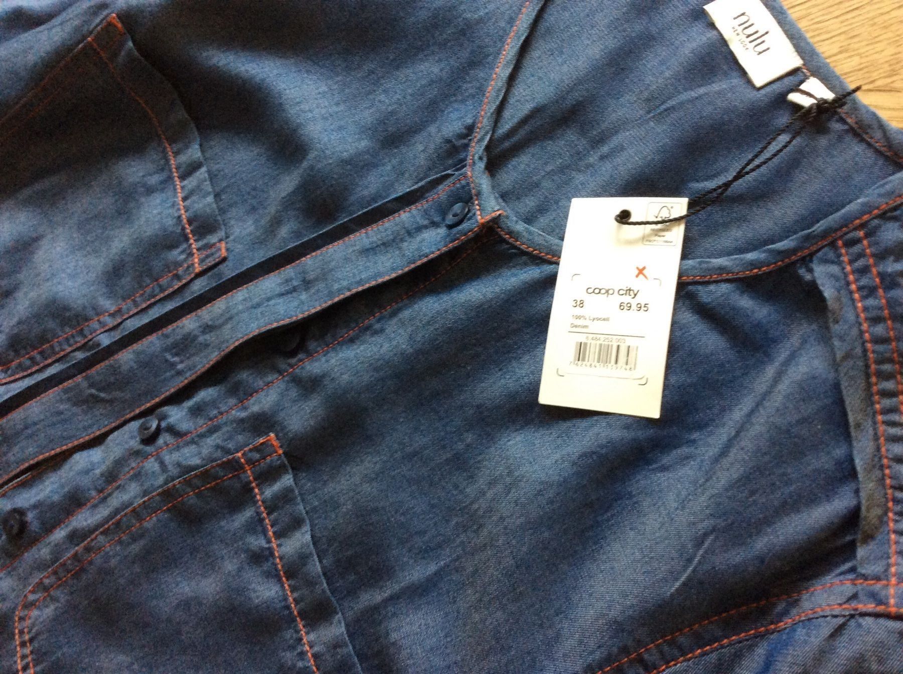 Camicette: nulu JEANSBLUSE BLUSE/HEMD GR.38/M neu – Nuovo e nell'imballaggio originale da Frauenfeld venduto da Boldi46 1