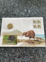 Numisbrief Kiwi-Vogel