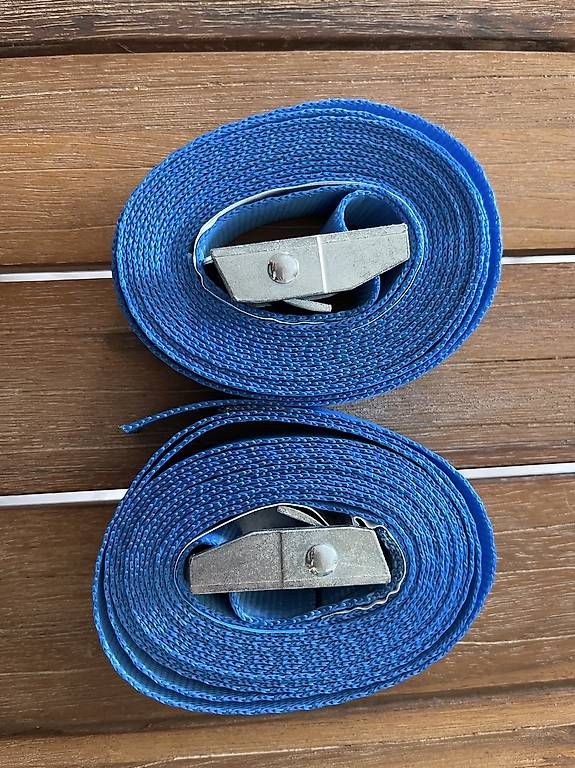 Tutti gli attrezzi: 2 Spanngurten 3m mit Schnalle, 2,5cm breit – Usato da Meierskappel venduto da suesle 1