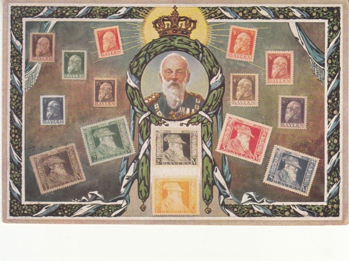 Cartoline postali: Briefmarken Bayern 1911 – Usato da Bürglen TG venduto da StampGraf