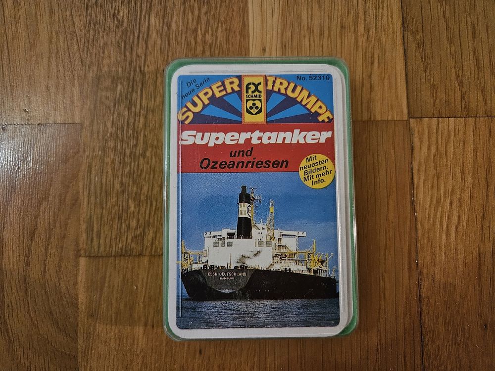 Ravensburger Supertrumpf Ozeanriesen - Quartettspiel Für Technikfans Ab 7