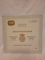 Vinyle Bach - Ouvertures - Archiv Produktion Stereo