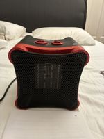 Merox Keramik Heizlüfter PC-007 rot/schwarz mit Anleitung