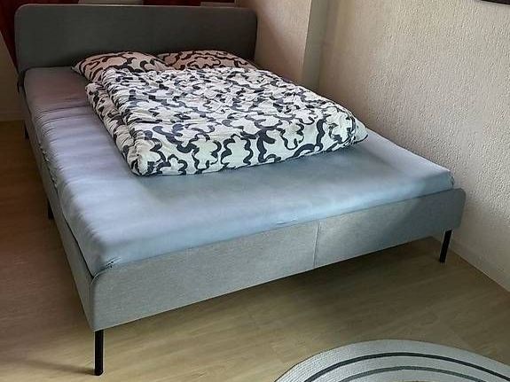 Ikea Letti: Ikea SLATTUM Bettgestell & Matratze – Usato da Kriens venduto da sarah_24 3