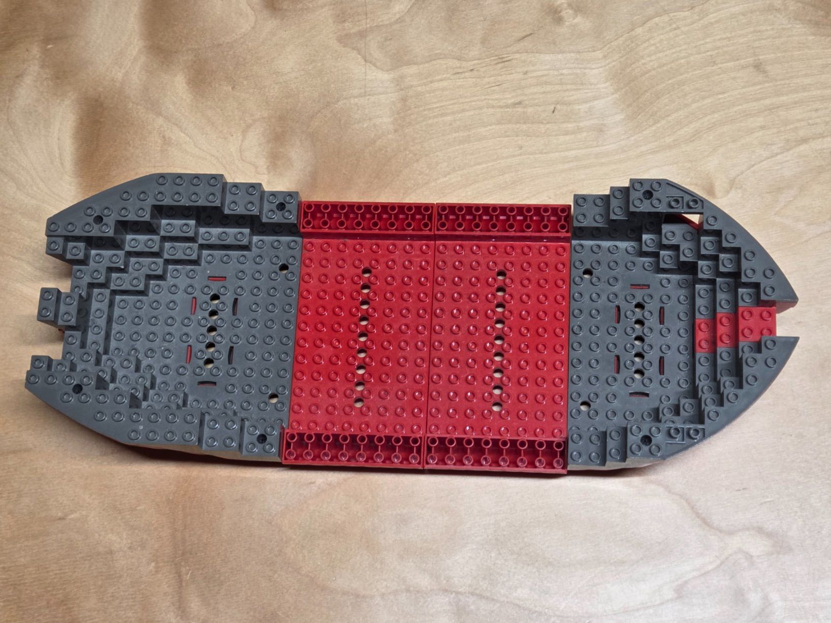 Lego Kit di costruzioni: Lego Rumpf Piratenschiff rot – Usato da Basadingen venduto da NekoBricks 2