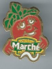Placchette & Badge: Restaurant Marché Pin – Usato da Zürich venduto da t24_de