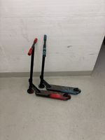 2 Stunt Scooter Madd Gear Carve rot blau gebraucht