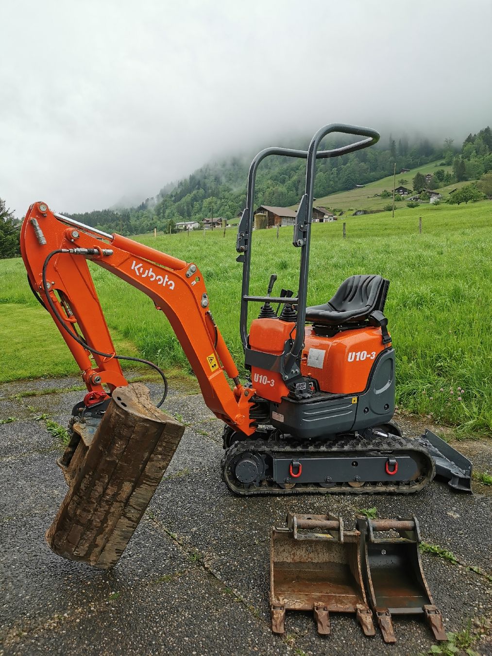 Kubota Escavatori: Bagger 1.1t mieten – Usato da Frutigen venduto da cmaster02 2
