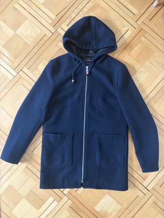Topman Kapuzenmantel dunkelblau Grösse M guter Zustand
