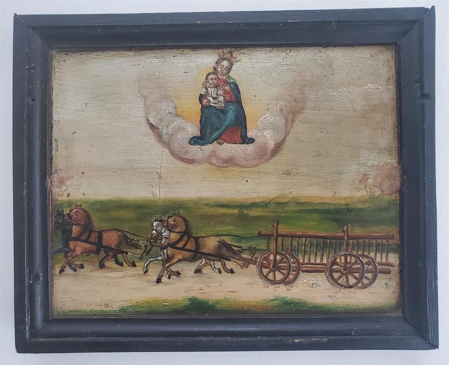 Ex-Voto Herz Keramik Baroni Home Heiliges Herz Ex-Voto – Handbemalte Keramik Mit Flamme Als Wanddekoration Traditionelle Sakrale Kunst