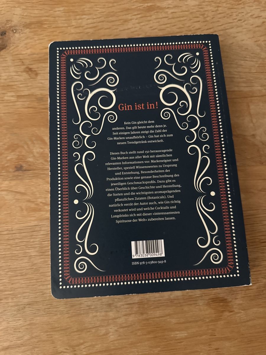 Bücher: Gin: Geschichte, Herstellung & Sorten – Neu (gemäss Beschreibung) aus Horgen von Ri-Horgen 1