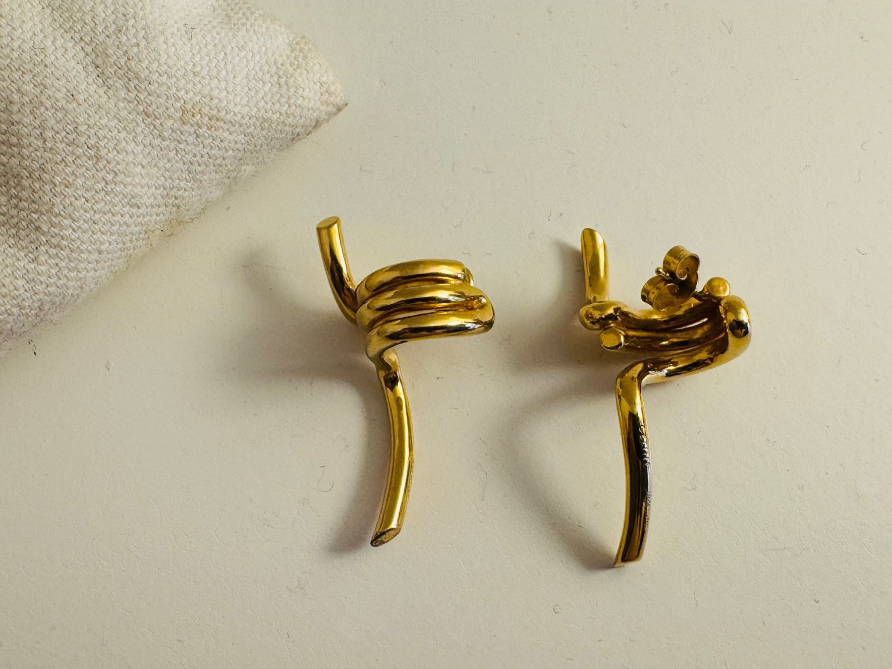 Celine Ohrringe & -stecker: Celine Vintage Ohrschmuck vergoldet – Gebraucht aus zürich von cilgia2007